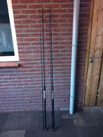 2 Schitterende 12ft Handmate W.V.R Rod building Karperhengel, Ophalen, Zo goed als nieuw, Werphengel