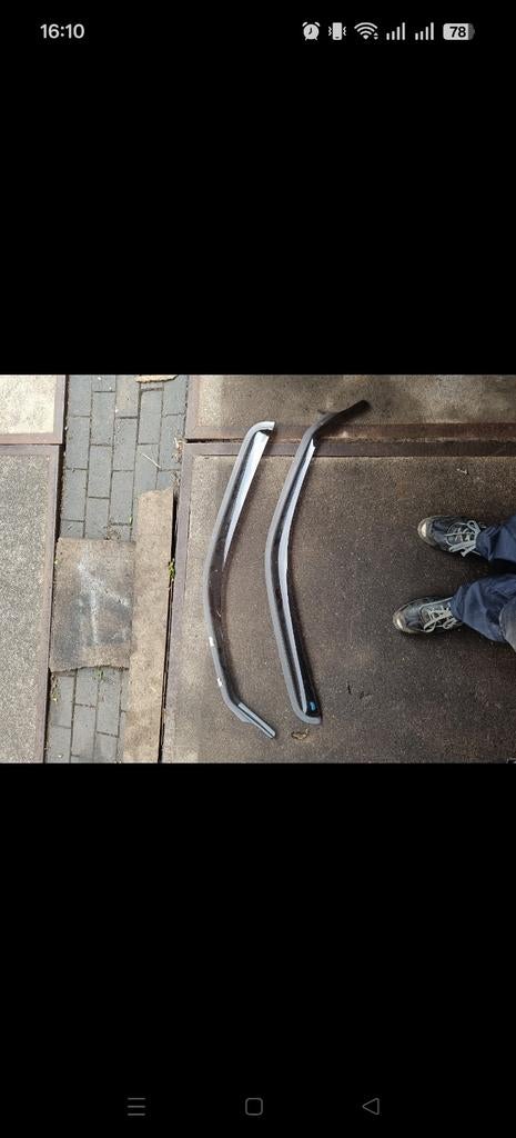 Zijwindschermen Renault Clio 2 3 deurs, Auto-onderdelen, Ruiten en Toebehoren, Ophalen, Gebruikt, Renault