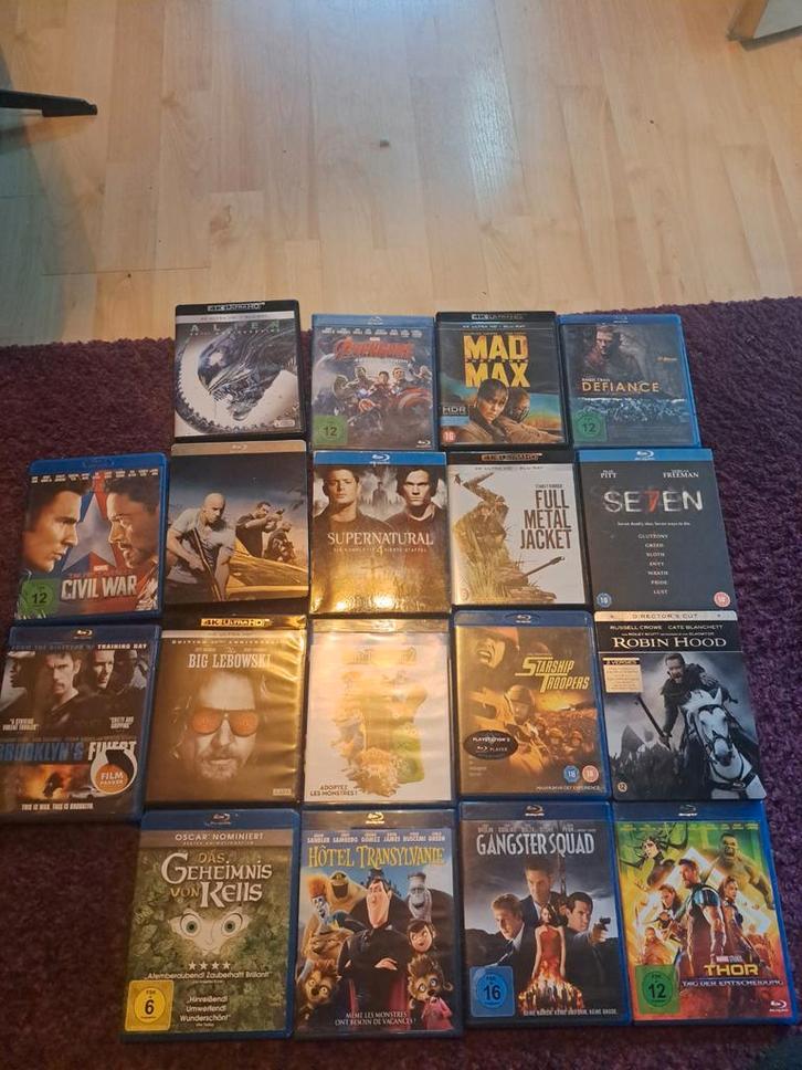 Diverse blu-rays, Cd's en Dvd's, Blu-ray, Zo goed als nieuw, Actie, Ophalen of Verzenden