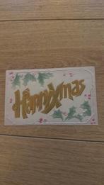 Oude kerst kaart, Diversen, Kerst, Ophalen of Verzenden, Zo goed als nieuw