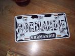 brocant blikken plaat normandie,20bij15cm, Ophalen