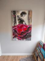 Schilderij van een danseres, Ophalen of Verzenden