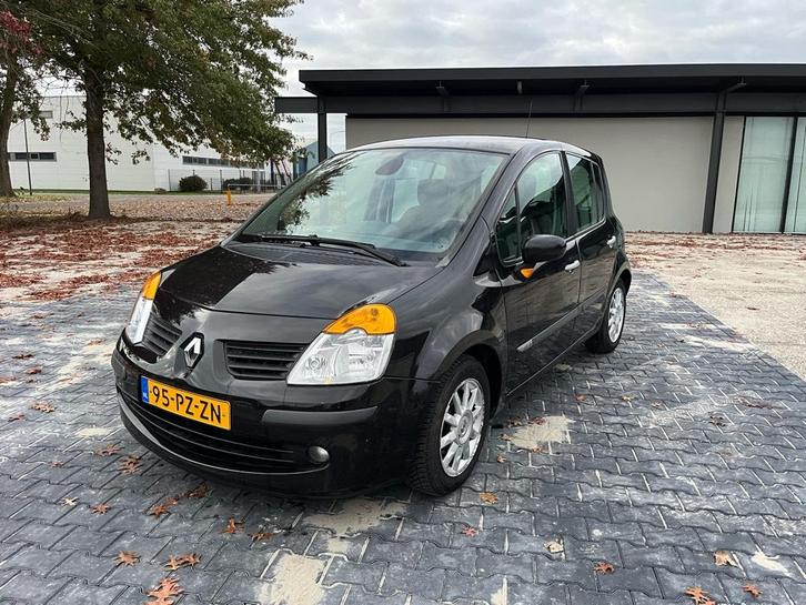 Renault Modus 1.6-16V Luxe Automaat Airco Apk nieuw, Auto's, Renault, Bedrijf, Modus, ABS, Adaptieve lichten, Airbags, Airconditioning