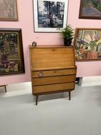 Secretaire deens design vintage, Ophalen of Verzenden