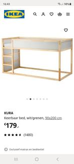 Kura hoogslaper, Huis en Inrichting, Ophalen, Eenpersoons, Zo goed als nieuw, 200 cm