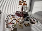 Sieraden vintage, Sieraden, Tassen en Uiterlijk, Antieke sieraden, Ophalen of Verzenden, Overige materialen, Overige typen, Met edelsteen