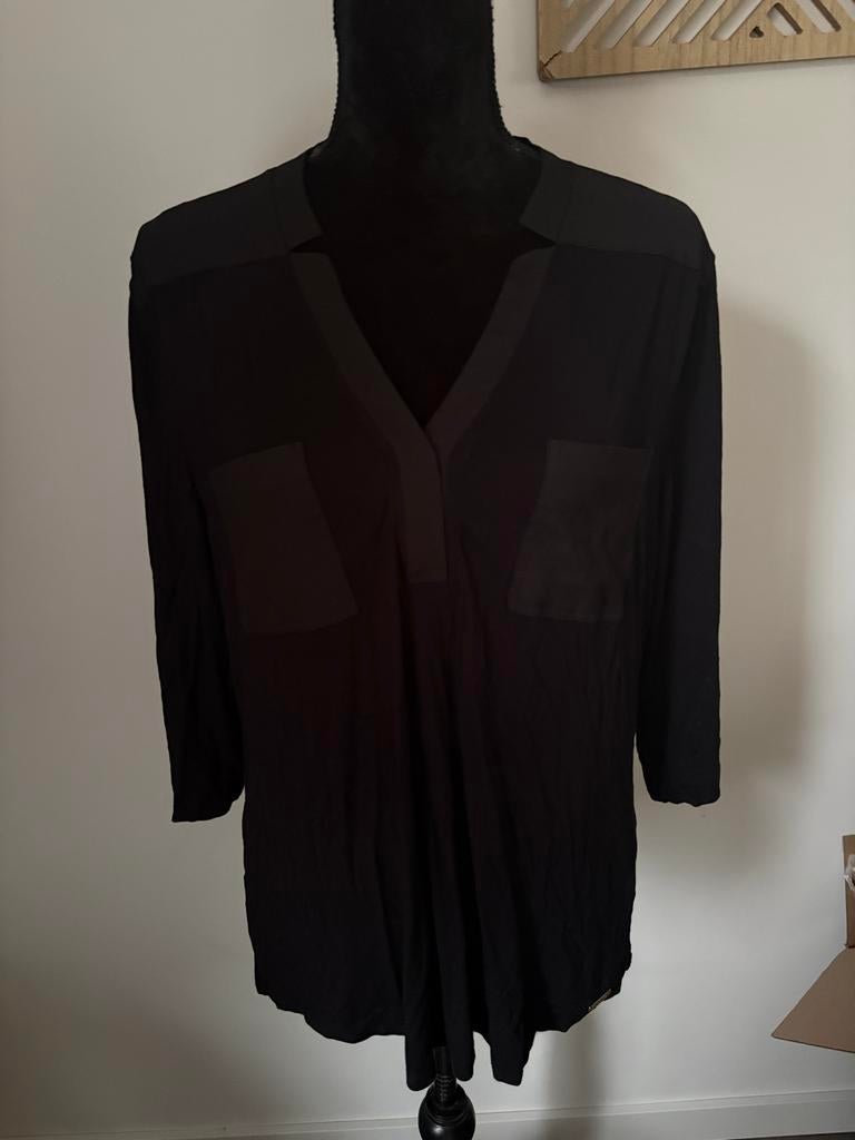 Zwarte Calvin Klein top - Maat L, Ophalen of Verzenden, Maat 42/44 (L), Zwart