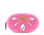 GUCCI  Velvet Matelasse Marquise Crystals heuptas tas, Overige merken, Overige materialen, Ophalen of Verzenden, Zo goed als nieuw