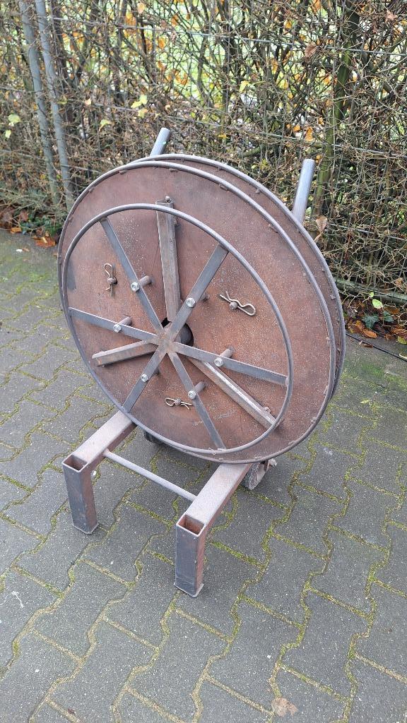 Oerdegelijke Haspelkar staalband kar staalbandhaspelkar, Auto diversen, Autogereedschap, Gebruikt, Ophalen