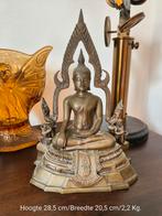 Bronzen Thais Boeddha beeld, Ophalen of Verzenden, Onbekend, Onbekend, Onbekend
