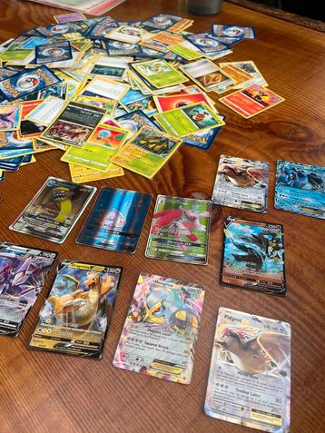 Pokémon Kaarten Verzameling - Foil & EX/V Kaarten beschikbaar voor biedingen