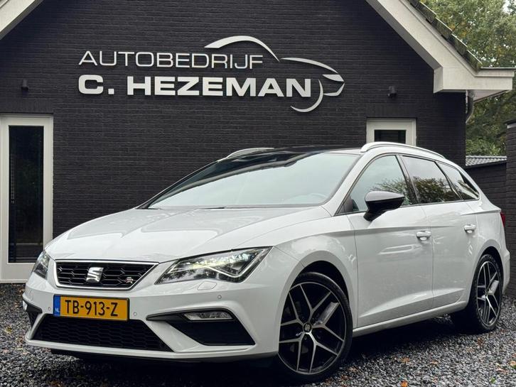 Seat Leon ST 1.4 FR 150PK LED XENON CARPLAY ANDROID VIRTUAL, Auto's, Seat, Bedrijf, Te koop, Leon, ABS, Achteruitrijcamera, Airbags