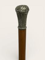 Antieke Zilveren Rococo wandelstok uit 1730-1800, Ophalen of Verzenden