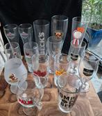 15 Bierglazen Diverse Merken - Wieckse, Palm, Cisk, Croy..., Ophalen of Verzenden