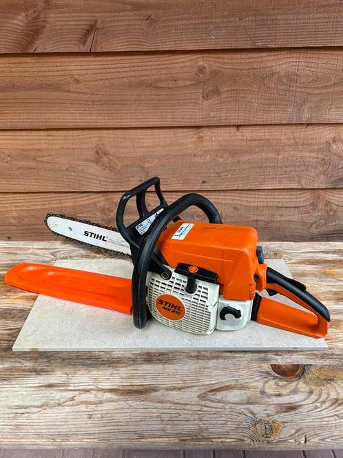 STIHL MS 210 Benzine Kettingzaag, Tuin en Terras, Hand-tuingereedschap, Gebruikt, Overige soorten, Ophalen of Verzenden