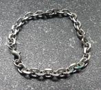 Schakelarmband metaal armbandje, Ophalen of Verzenden, Gebruikt, Zilver, Staal