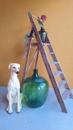 Brocante Vintage Schilderstrap Houten Trap, Antiek en Kunst, Ophalen