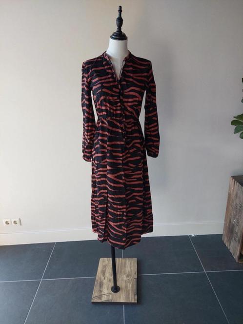 Lange jurk met lange mouwen maat 36 Only zo goed als nieuw, Kleding | Dames, Jurken, Zo goed als nieuw, Maat 36 (S), Overige kleuren