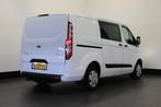 Ford Transit Custom 2.0 TDCI 130PK EURO 6 - Airco - Cruise -, Voorwielaandrijving, Stof, Gebruikt, 4 cilinders