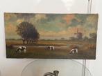 Olieverf op linnen Landschap, Ophalen of Verzenden