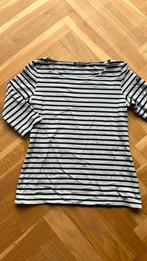 Saint james grijs zwart streep shirt 38, Maat 38/40 (M), Zwart, Ophalen of Verzenden, Korte mouw