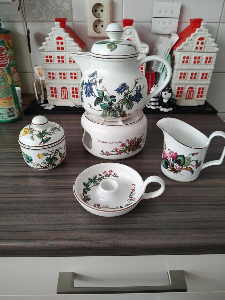 Villeroy & Boch Botanica Theeservies Compleet, Antiek en Kunst, Antiek | Servies compleet, Ophalen of Verzenden
