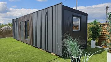 Tiny House wooncontainer 2 slaapkamers KLAAR Gratis levering