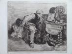 Cello speler, Willem Linnig (1842-1890) gemaakt te Weimar in, Antiek en Kunst, Verzenden
