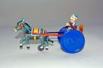 GAMA Ezelkar met clown, made in US Zone Germany, Antiek en Kunst, Antiek | Speelgoed, Verzenden