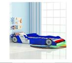 Kinderbed raceauto, blauw 90x200 cm, Children's bed blue, Kinderen en Baby's, Kinderkamer | Bedden, Ophalen, 85 tot 100 cm, Gebruikt