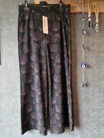 NIEUW Studio Anneloes Marilon feather trousers maat L, Studio Anneloes, Zwart, Maat 42/44 (L), Nieuw