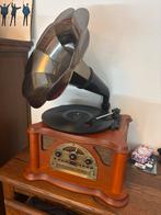 Retro Platenspeler Grammofoon Stijl, Audio, Tv en Foto, Platenspelers, Ophalen of Verzenden, Gebruikt, Platenspeler, Overige merken