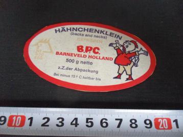 sticker barneveld BPC hähnchenklein backs and necks gefroren beschikbaar voor biedingen