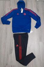 Blauw zwart Adidas trainingspak joggingpak hoodie maat S, Kleding | Heren, Blauw, Nieuw, Ophalen of Verzenden, Adidas