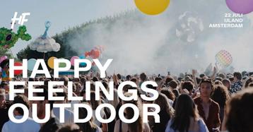 2 tickets voor Happy Feelings outdoor 26 juli beschikbaar voor biedingen