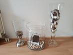 3 grote design glaswerk, ook per stuk, Antiek en Kunst, Antiek | Glas en Kristal, Ophalen of Verzenden