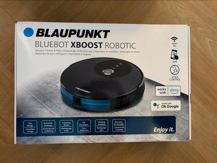 Blaupunkt Bluebot XBOOST, Witgoed en Apparatuur, Stofzuigers, Zo goed als nieuw, Ophalen of Verzenden