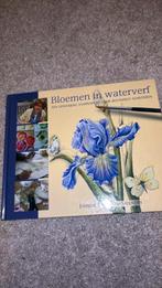 Janneke Brinkman Salentijn - Bloemen in waterverf, Ophalen of Verzenden, Zo goed als nieuw, Overige onderwerpen