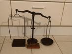 Antieke weegschaal, incl 5x gewichtjes, Antiek en Kunst, Antiek | Gereedschap en Instrumenten, Ophalen