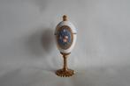 Faberge Stijl Ei Op Voet, Antiek en Kunst, Ophalen of Verzenden