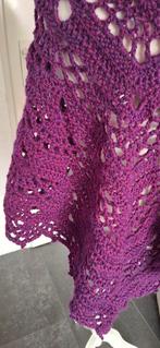 Gehaakte omslagdoek sjaal alpaca wol, Ophalen of Verzenden, Nieuw, Maat 46/48 (XL) of groter, Sjaal