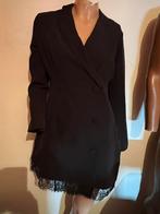 EIGHT PARIS jurk met kant maat M origineel ZGAN, Maat 38/40 (M), G, Eight paris, Zwart