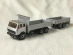 Mercedes vrachtwagen met aanhanger met open bakken, Ophalen of Verzenden, Gebruikt, Bus of Vrachtwagen, SIKU