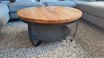 Salontafel Acaciahout 95x42cm, Ophalen, 50 tot 100 cm, Rond, Nieuw