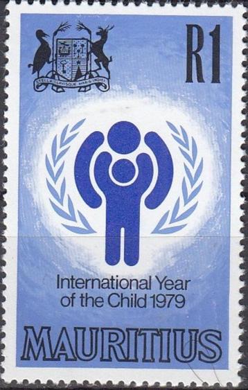 Mauritius - 1979 -JVK-8- Jaar van het Kind- Omarmen beschikbaar voor biedingen