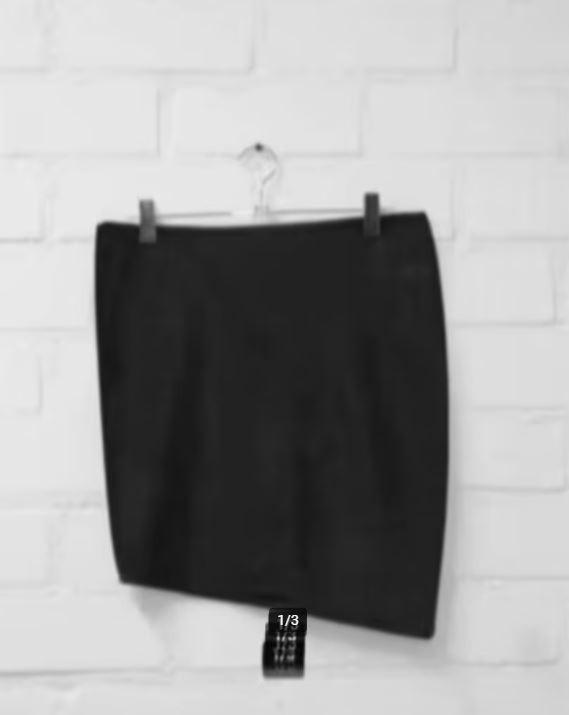 BA&SH - Mooie 100% leren rok maat 0/34 - Nieuw €360 - BASH, Kleding | Dames, Rokken, Nieuw, Maat 34 (XS) of kleiner, Zwart, Boven de knie