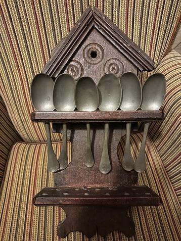 Tinnen lepels  beschikbaar voor biedingen