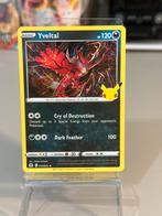 Yveltal Holo Celebrations 25th Anniversary Pokemon, Ophalen of Verzenden, Nieuw, Losse kaart