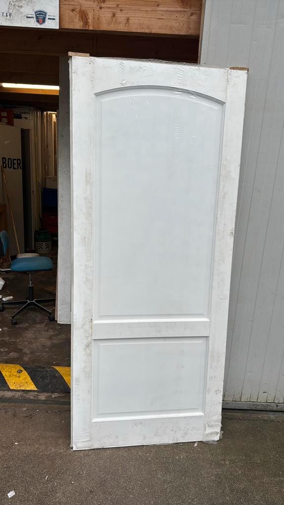 Opdek paneeldeur 88x211.5 cm linkshangend sks 214 nr 021, Doe-het-zelf en Verbouw, Deuren en Horren, Nieuw, Binnendeur, 200 tot 215 cm