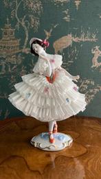 Volkstedt saksisch dresden porselein danseres 25cm prachtig!, Antiek en Kunst, Antiek | Porselein, Ophalen